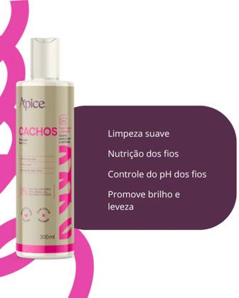 Imagem de Shampoo Cachos Essence Nutritivo 300ml Nova Fragrância Apice