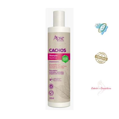 Imagem de Shampoo Cachos Nutritivo 300 ml - Apse