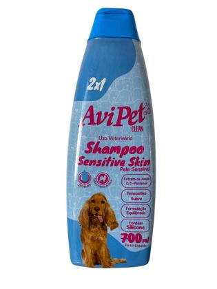 Imagem de Shampoo Cães Pet Pele Sensível 700 Ml Avipet Cachorro E Gato