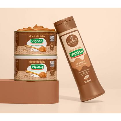 Imagem de Shampoo Capilar Doce de Leite Viçosa Haskell Lançamento 300g