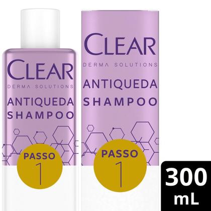 Imagem de Shampoo CLEAR Derma Solutions Antiqueda 300 ml