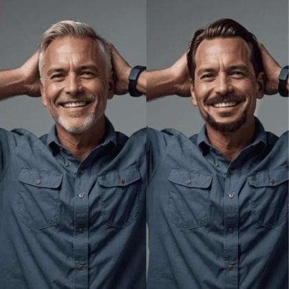 Imagem de Shampoo coloração Cabelo Castanho Todos os Dias 400ml Cattion