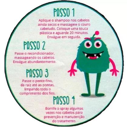 Imagem de Shampoo Com Lavanda ARRUDA E CITRONELA Infantil Contra Piolhos Lêndeas Coceira Abelha Rainha REF2000