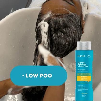 Imagem de Shampoo Condic e Máscara Max Curl Mavie Cachos Definidos