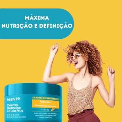 Imagem de Shampoo Condic e Máscara Max Curl Mavie Cachos Definidos