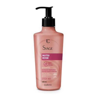 Imagem de Shampoo + Condicionador 400ml Siage Eudora Nutri Rose