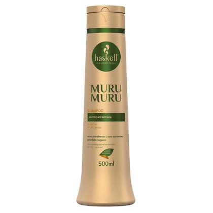 Imagem de Shampoo Condicionador e Máscara 500g Haskell Murumuru Nutrição Intensa Vegano Sem Parabenos e Corantes