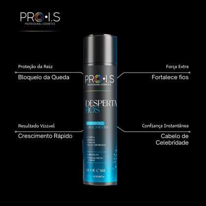 Imagem de Shampoo Cresce Cabelo RápidoCafeínaAlga VermelhaAntiqueda