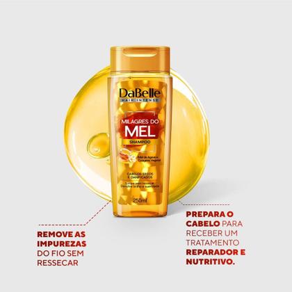 Imagem de Shampoo Dabelle Milagres Do Mel 250ml