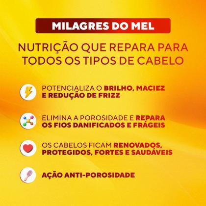 Imagem de Shampoo Dabelle Milagres Do Mel 250ml