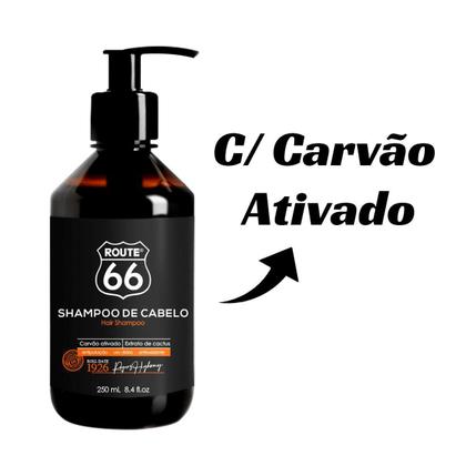 Imagem de Shampoo De Cabelo 500Ml Viking Route 66 Limpeza E Perfume