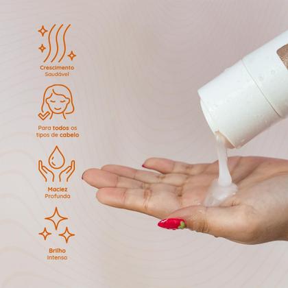 Imagem de Shampoo de Crescimento com Vitaminas A, B1 e B6 300 ml Ramelk