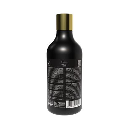 Imagem de Shampoo de Tratamento Hidratação Protetora Ouro 24k 300ml - Prohair