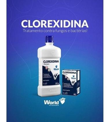 Imagem de Shampoo Dermatite Clorexidina 500ml World Fragrância Suave
