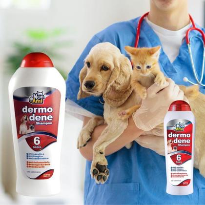 Imagem de Shampoo Dermodene 500 ml 6 em 1 Antisséptico Antisseborréico - MonAmi