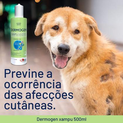 Imagem de Shampoo Dermogen Agener 500ml Para Cães e Gatos