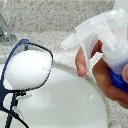 Imagem de Shampoo Desengordurante Para Óculos Extra Clean Sem Perfume Soft 99