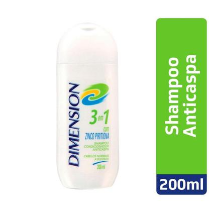 Imagem de Shampoo Dimension 3 Em 1 200ml