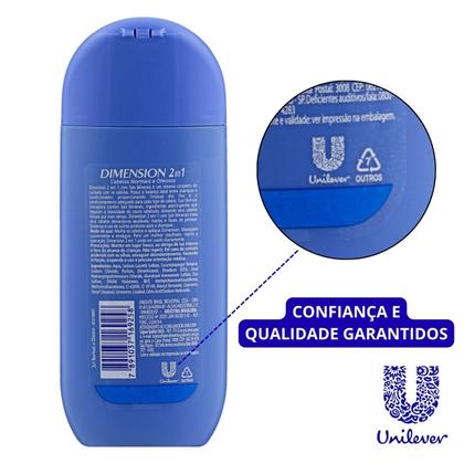 Imagem de Shampoo Dimension Anticaspa Cabelos Oleosos 200 ml
