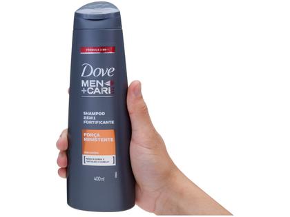 Imagem de Shampoo Dove Men Care 2 Em1 Força Resistente 400ml