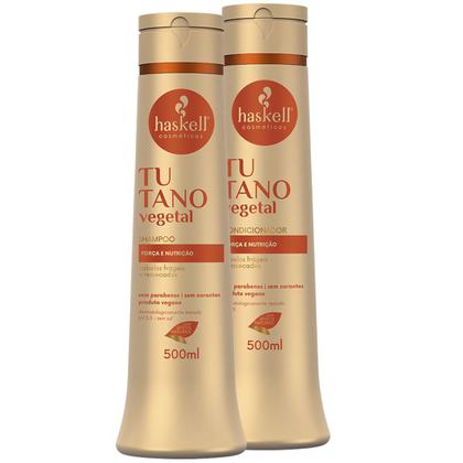 Imagem de Shampoo e Condicionador 500ml Tutano Vegetal Haskell