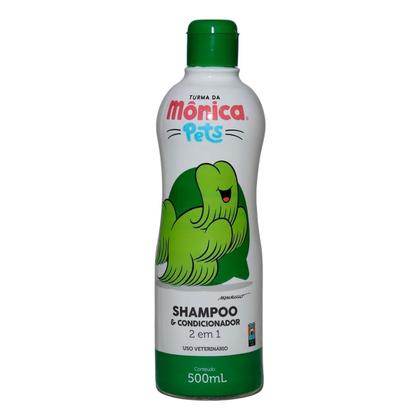 Imagem de Shampoo E Condicionador Cães Gatos Turma Da Mônica 500Ml 