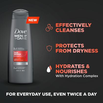 Imagem de Shampoo e condicionador Dove Men+Care Clean Hair 355ml