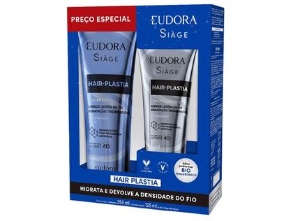 Imagem de Shampoo e Condicionador Eudora Siàge Hair-Plastia