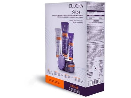 Imagem de Shampoo e Condicionador Eudora Siàge Liso Intenso