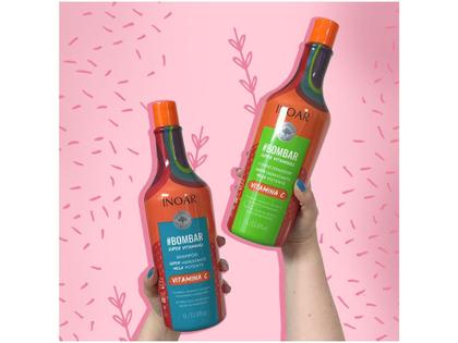 Imagem de Shampoo e Condicionador Inoar Bombar 1L Cada