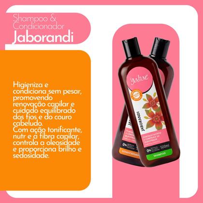 Imagem de Shampoo e Condicionador Jaborandi 500ml  Yabae