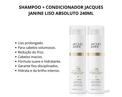 Imagem de Shampoo e Condicionador Jacques Janine Professionnel 240ml