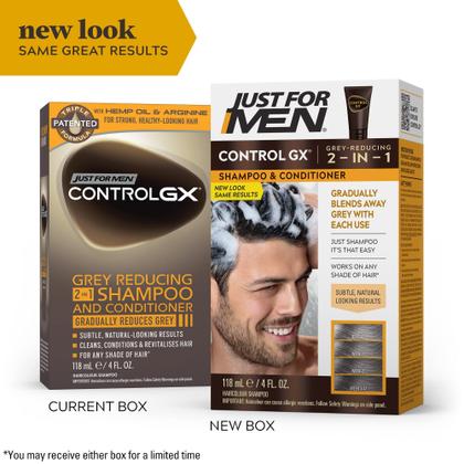 Imagem de Shampoo e Condicionador Just for Men Control GX - 4ml