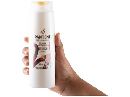 Shampoo e Condicionador Pantene Hidrata & Resgata - Colágeno Imagem de Shampoo e Condicionador Pantene Hidrata & Resgata