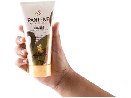 Shampoo e Condicionador Pantene Hidrata & Resgata - Colágeno Imagem de Shampoo e Condicionador Pantene Hidrata & Resgata