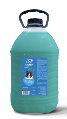 Imagem de Shampoo e Condicionador Pet Clean 5 litros Neutro com Frasco Diluidor Almotolia 500ml