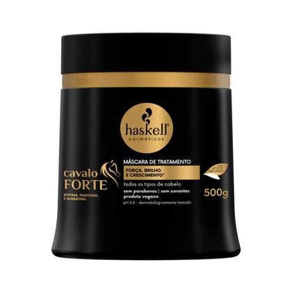 Imagem de Shampoo e Máscara 500g Haskell Cavalo Forte Kit para Crescimento Capilar