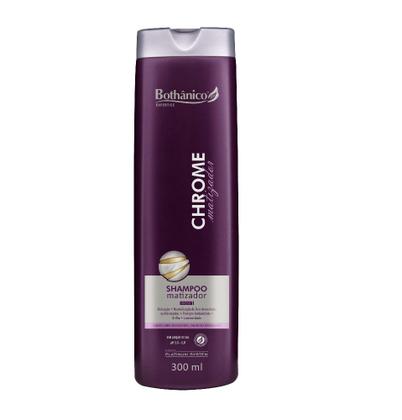 Imagem de Shampoo e Máscara Chrome Matizador Bothânico Cabelos Loiros