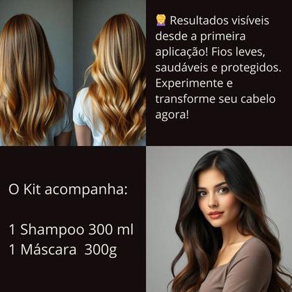 Imagem de Shampoo e Mascara Hobety 300ml - Controle Oleosidade