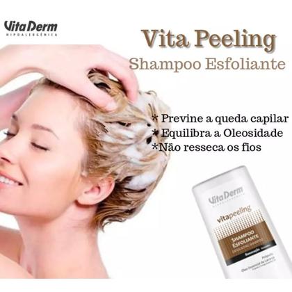 Imagem de Shampoo Esfoliante Vita Derm Vita Peeling 200g