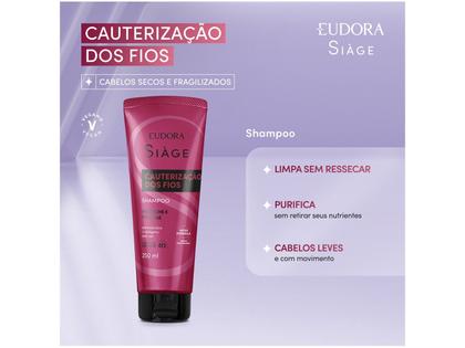Imagem de Shampoo Eudora Siàge Cauterização dos Fios - 250ml