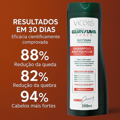 Imagem de Shampoo Guanxuma Force Cabelos Oleosos 350ml Vedis