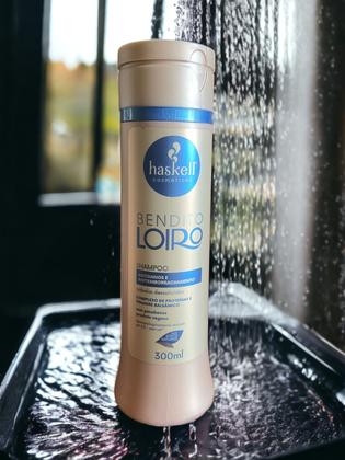 Imagem de Shampoo Haskell Bendito Loiro Antidanos 300 ML
