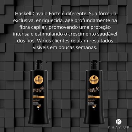 Imagem de Shampoo - Haskell - Cavalo Forte - Força e Crescimento 1l