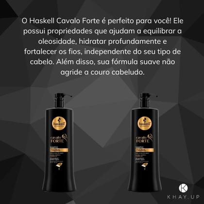 Imagem de Shampoo - Haskell - Cavalo Forte - Força e Crescimento 1l