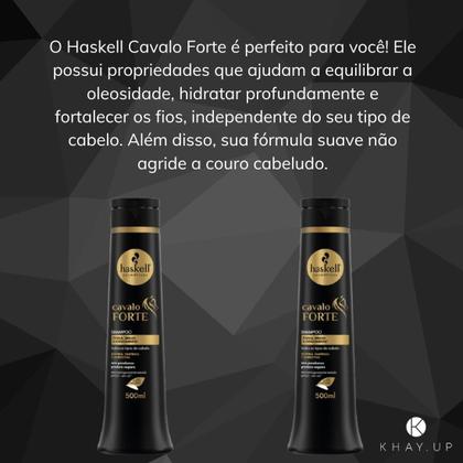 Imagem de Shampoo - Haskell - Cavalo Forte - Força e Crescimento 500ml