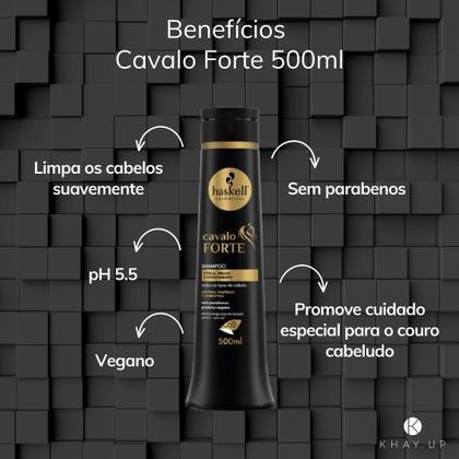 Imagem de Shampoo - Haskell - Cavalo Forte - Força e Crescimento 500ml