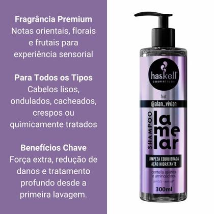 Imagem de Shampoo Haskell Lamelar 300ml