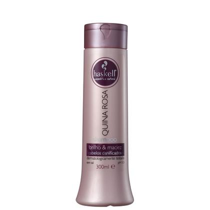 Imagem de Shampoo Haskell Quina Rosa 300ml - Brilho e Maciez
