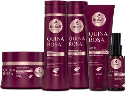 Imagem de Shampoo haskell quina rosa 300ml